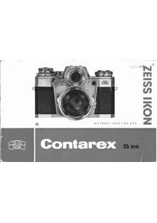 Zeiss Ikon Contarex manual. Camera Instructions.